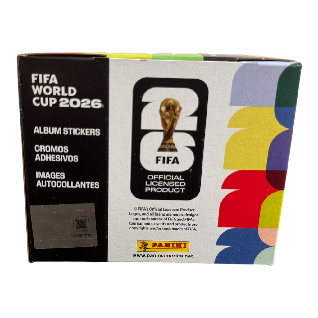 Panini World Cup 2026 Sticker Bundle Box (25 Packs)