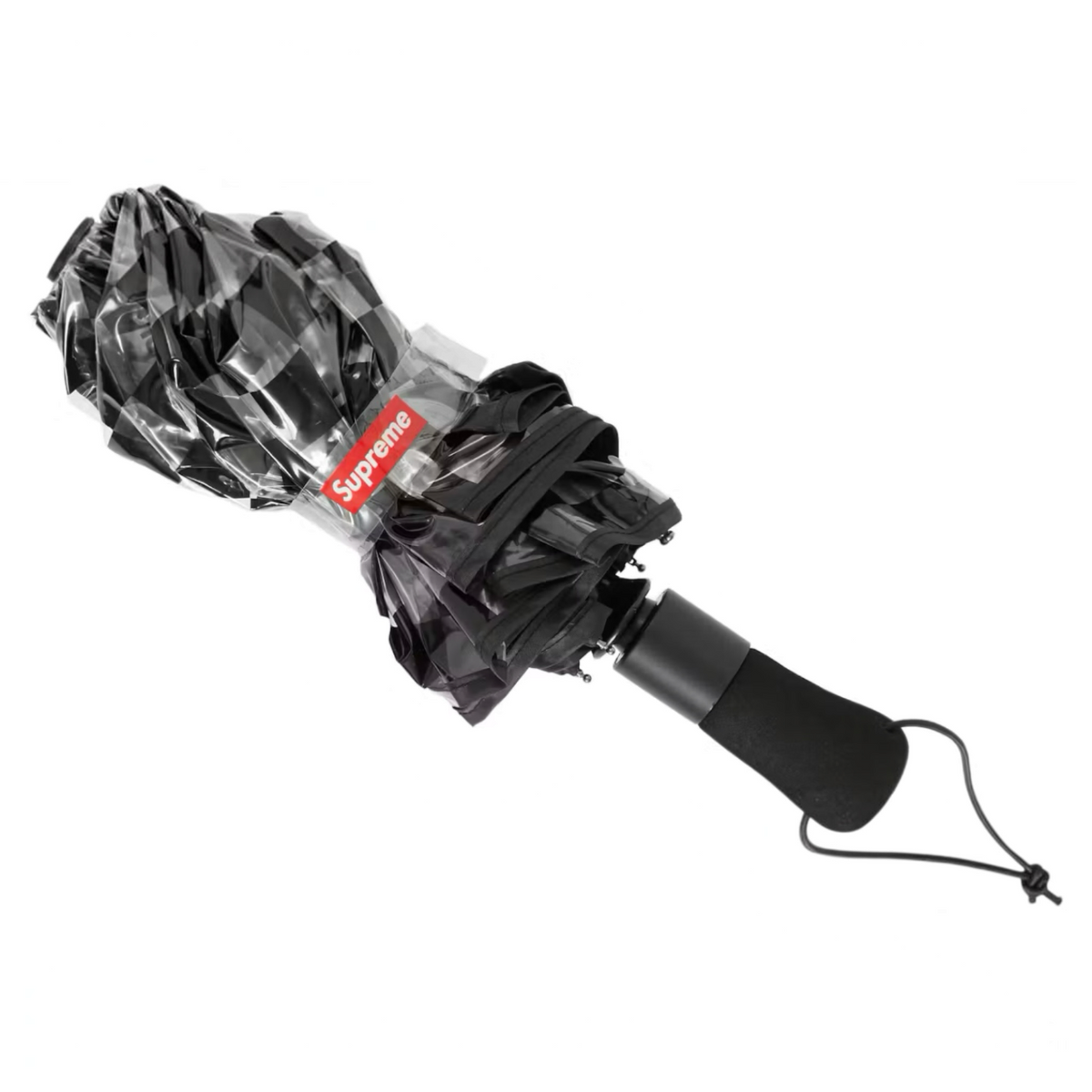 Supreme x ShedRain Transparent Checkerboard Umbrella