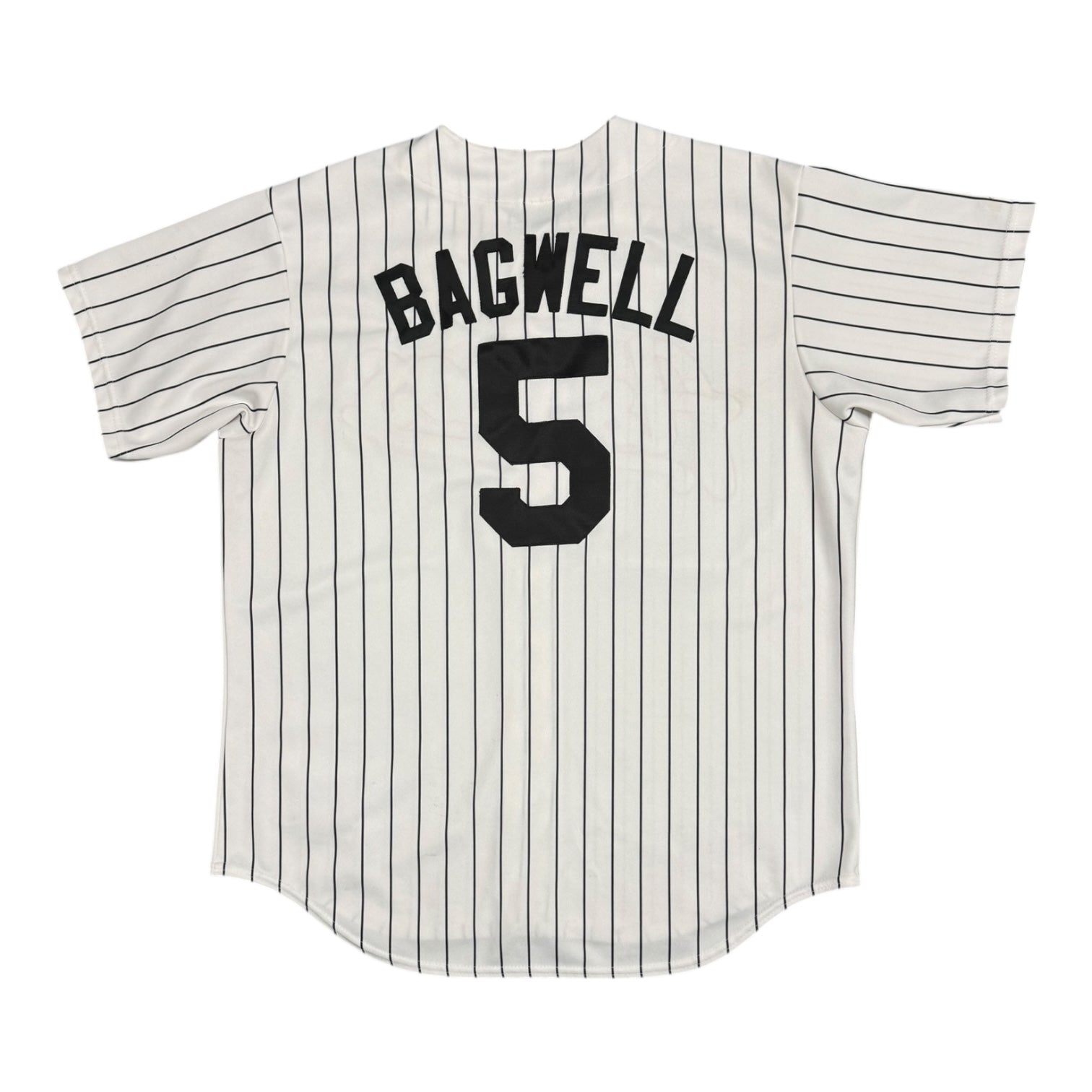 Astros Vintage Bagwell Pinstripe Jersey