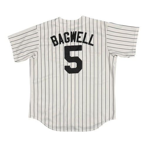 Astros Vintage Bagwell Pinstripe Jersey