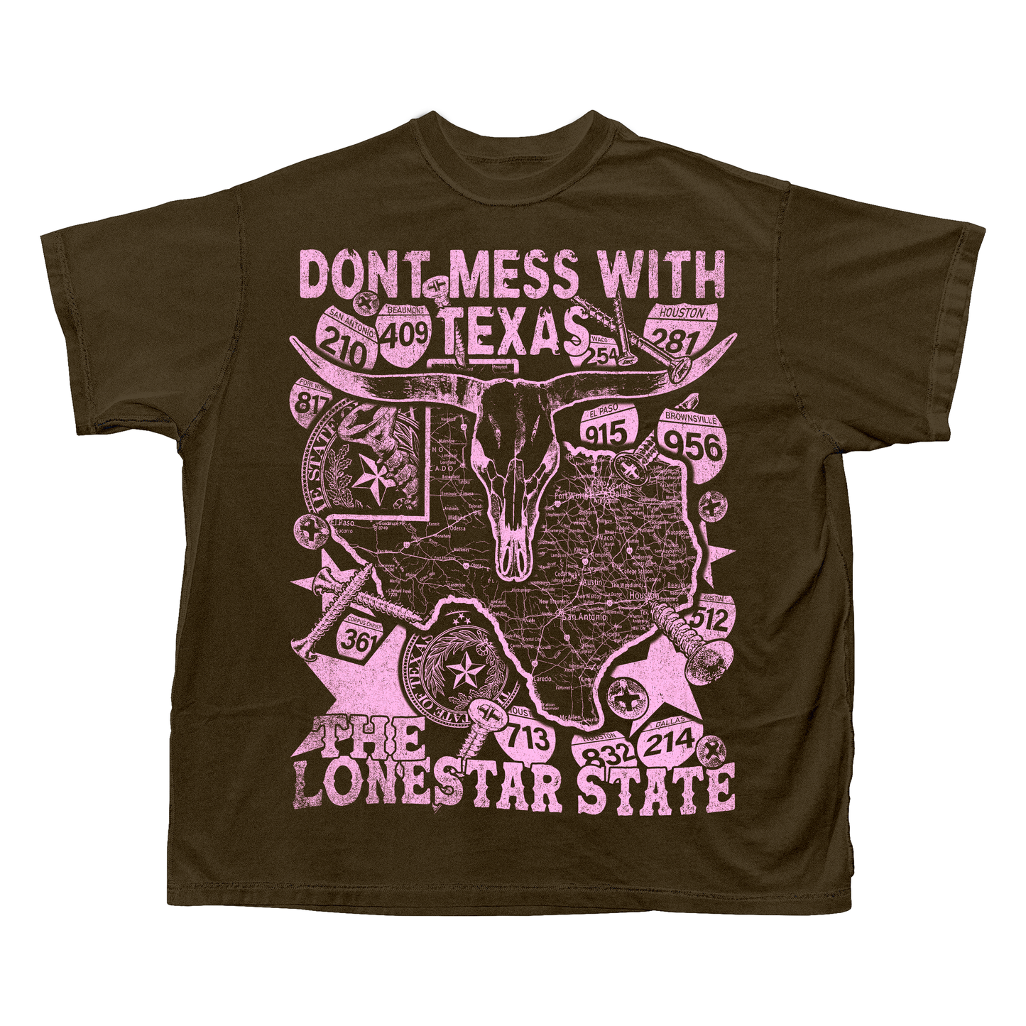 DMWT Brown Tee