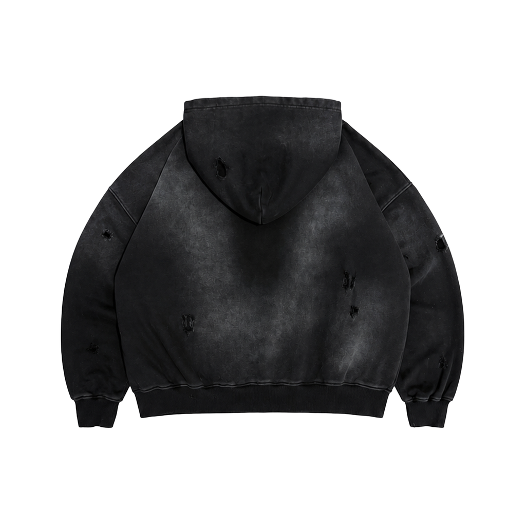LONESTAR BLACK SUN FADED ZIP-UP