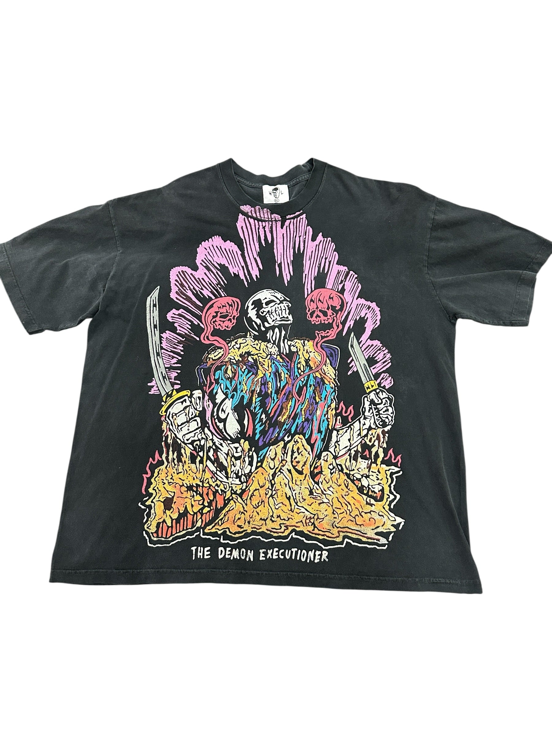 Warren Lotus Demon Executioner Black Tee