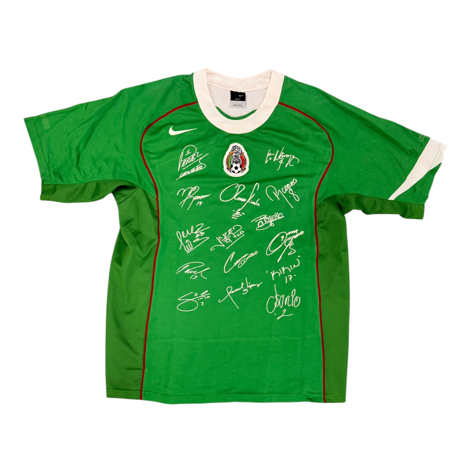 Mexico 2005 Signatures Promo Jersey