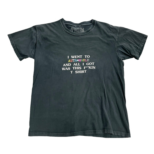 Travis Scott All I Got Was This Shirt  Astroworld Black Tee