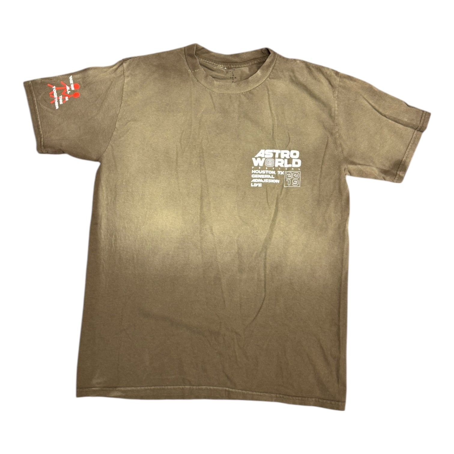Travis Scott Astroworld '19 Souvenir Brown Tee