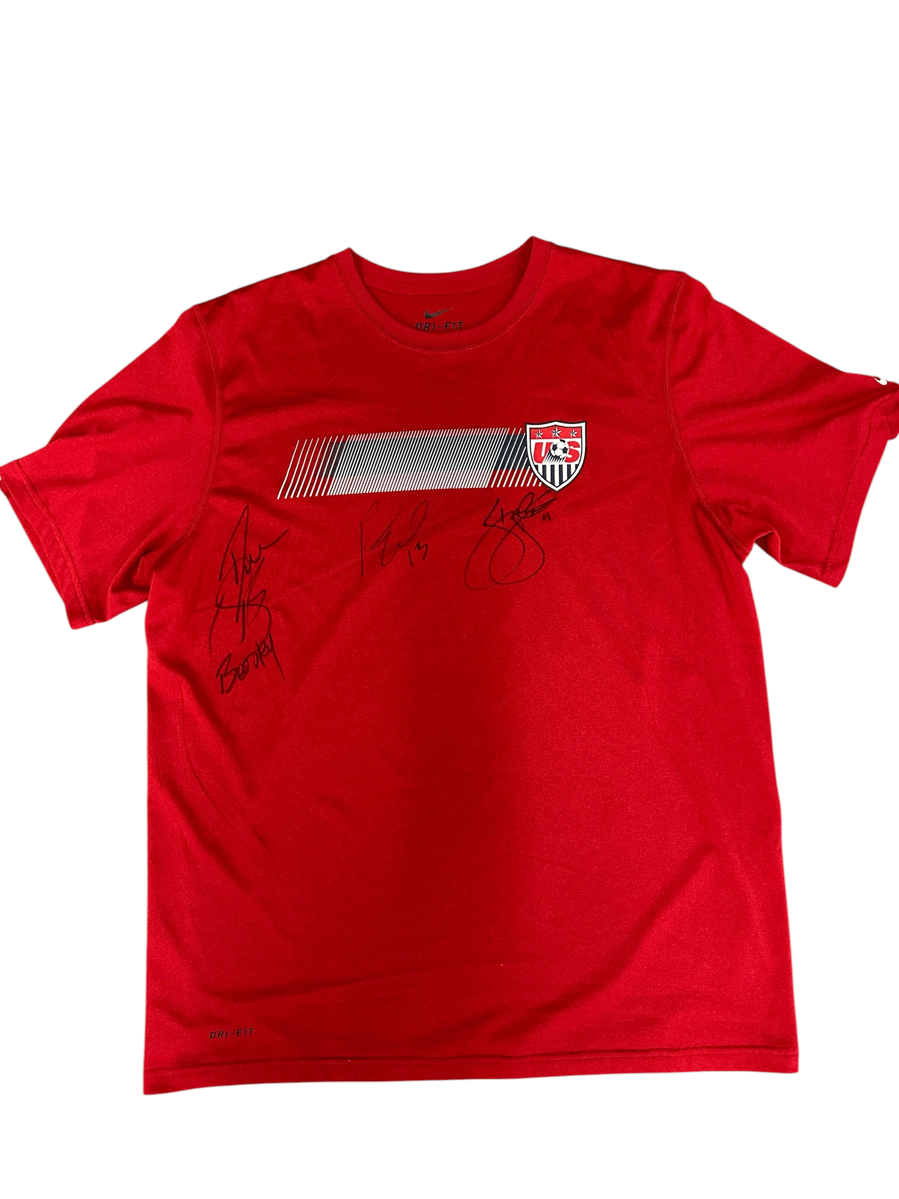 Nike Dri Fit USA Red Tee (Signed)