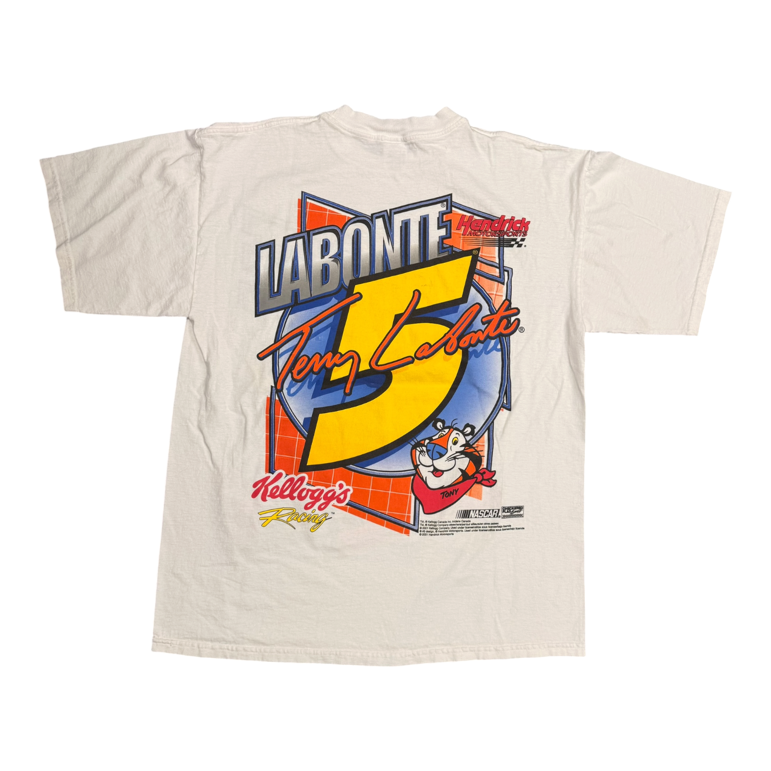Nascar Terry Labonte White Tee