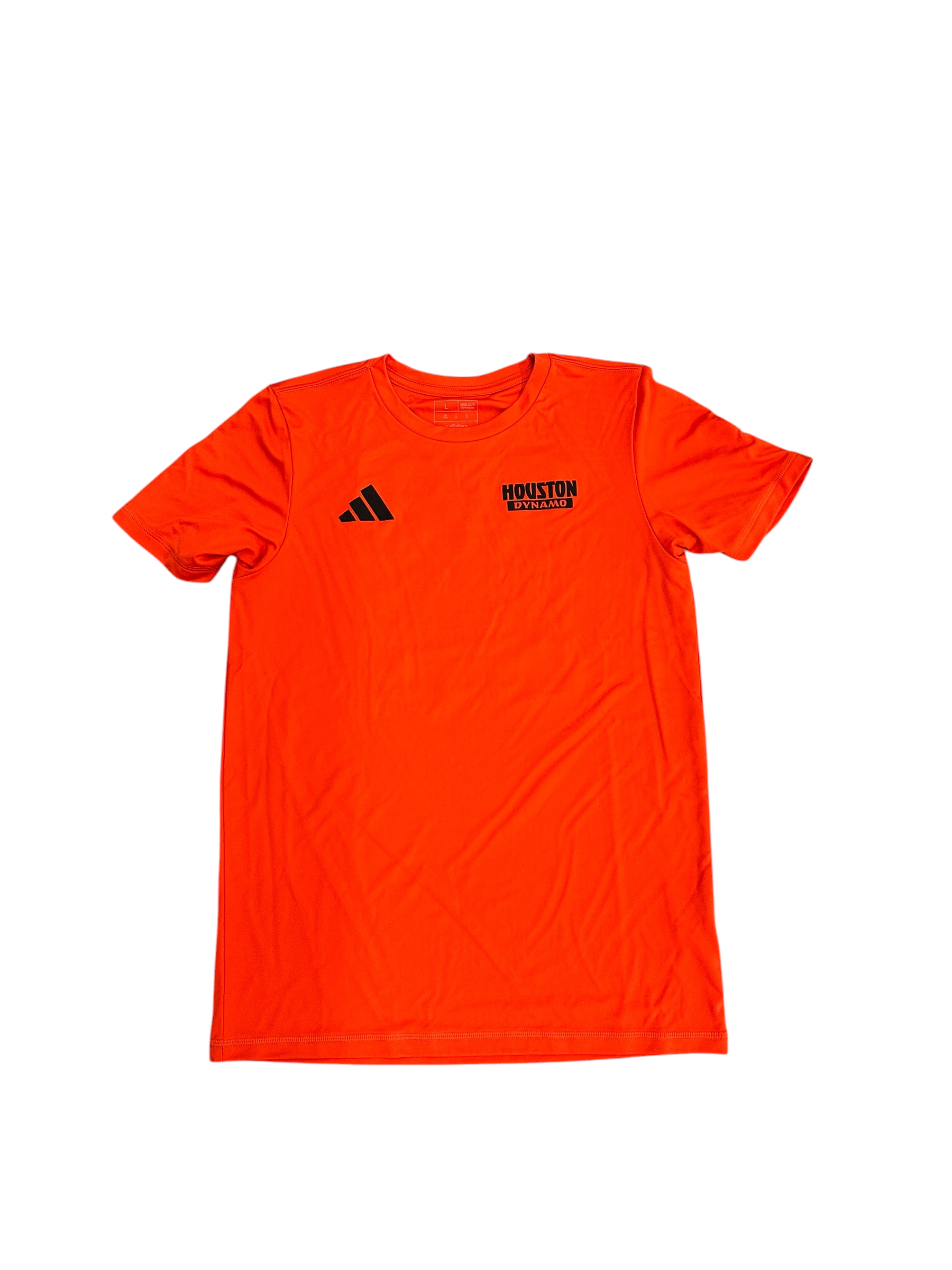 Houston Dynamo Adidas Orange Dri Fit Tee