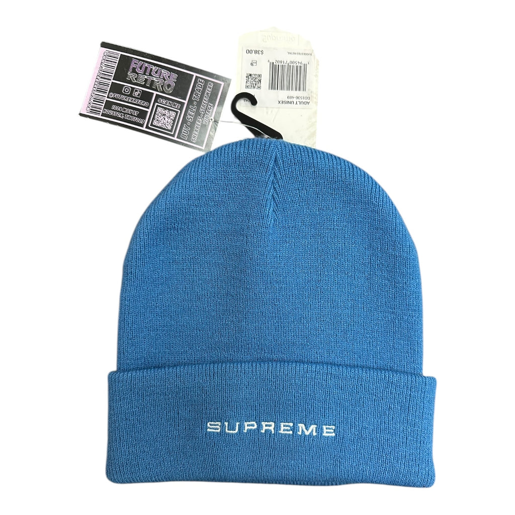 Supreme x Nike Blue Beanie