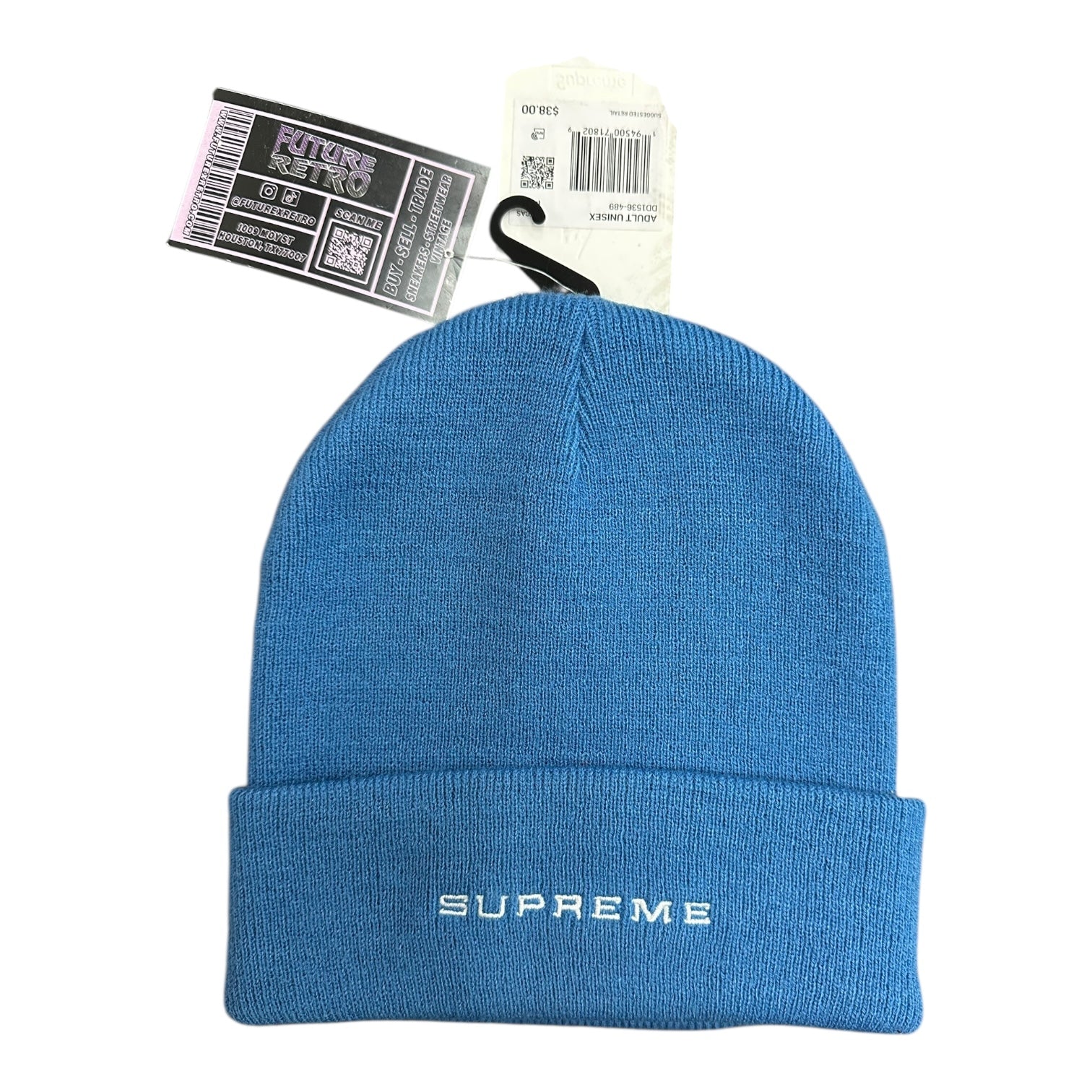 Supreme x Nike Blue Beanie