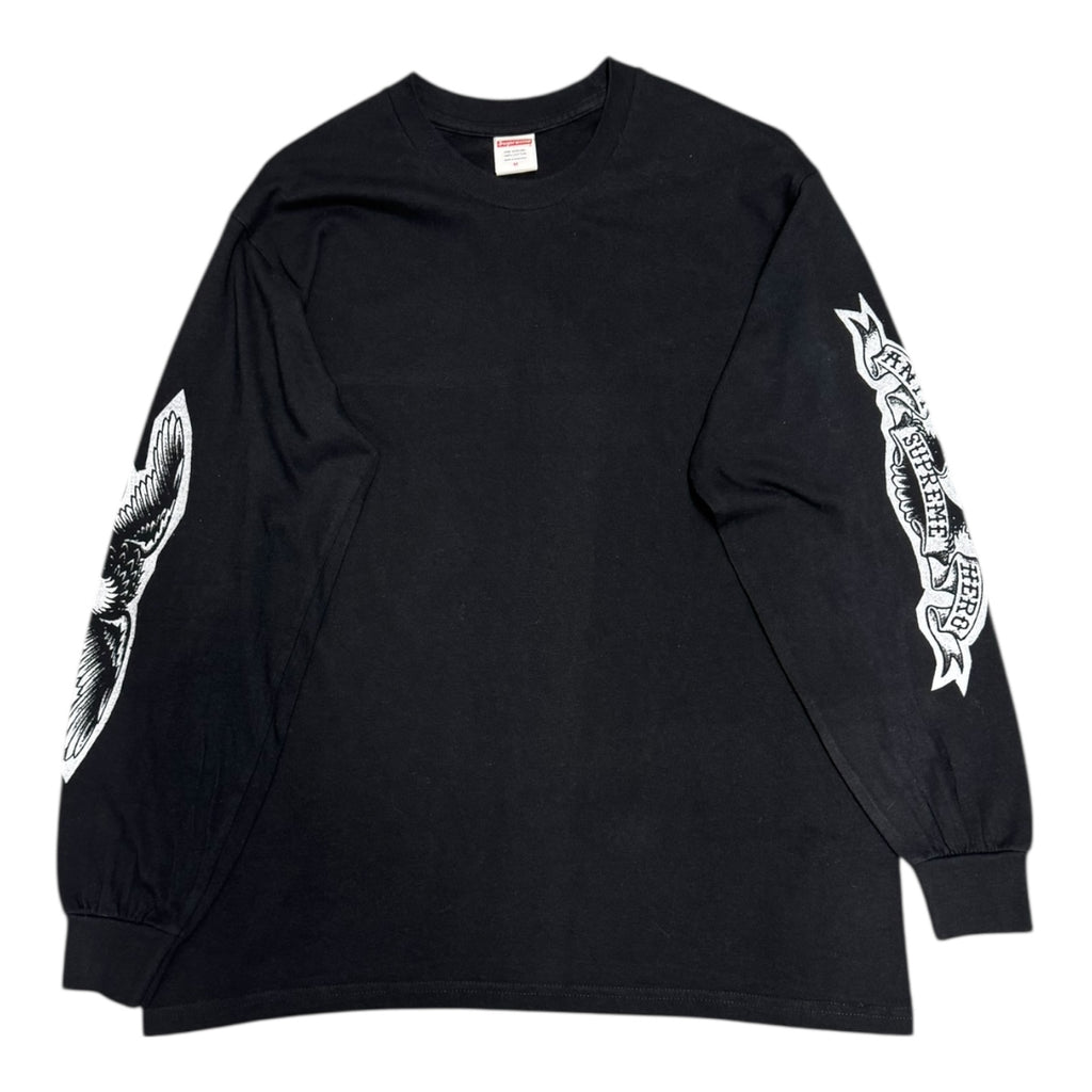 Supreme Anti-Hero Eagle L/S Black Tee