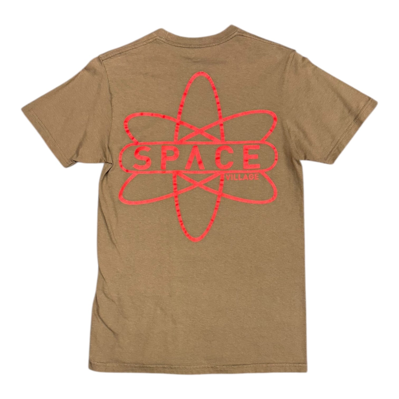 Space Village Light Brown Tee