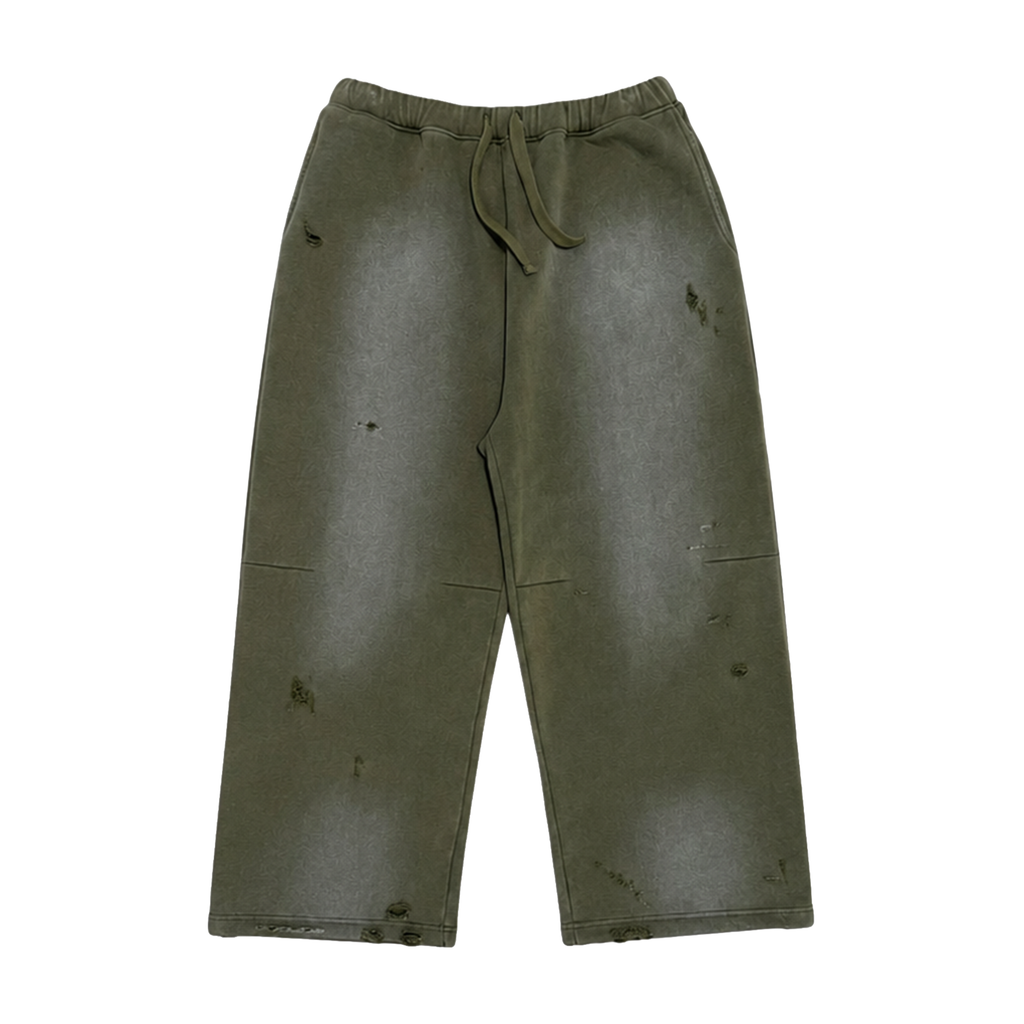 LONESTAR OLIVE SUN FADED SWEATPANTS