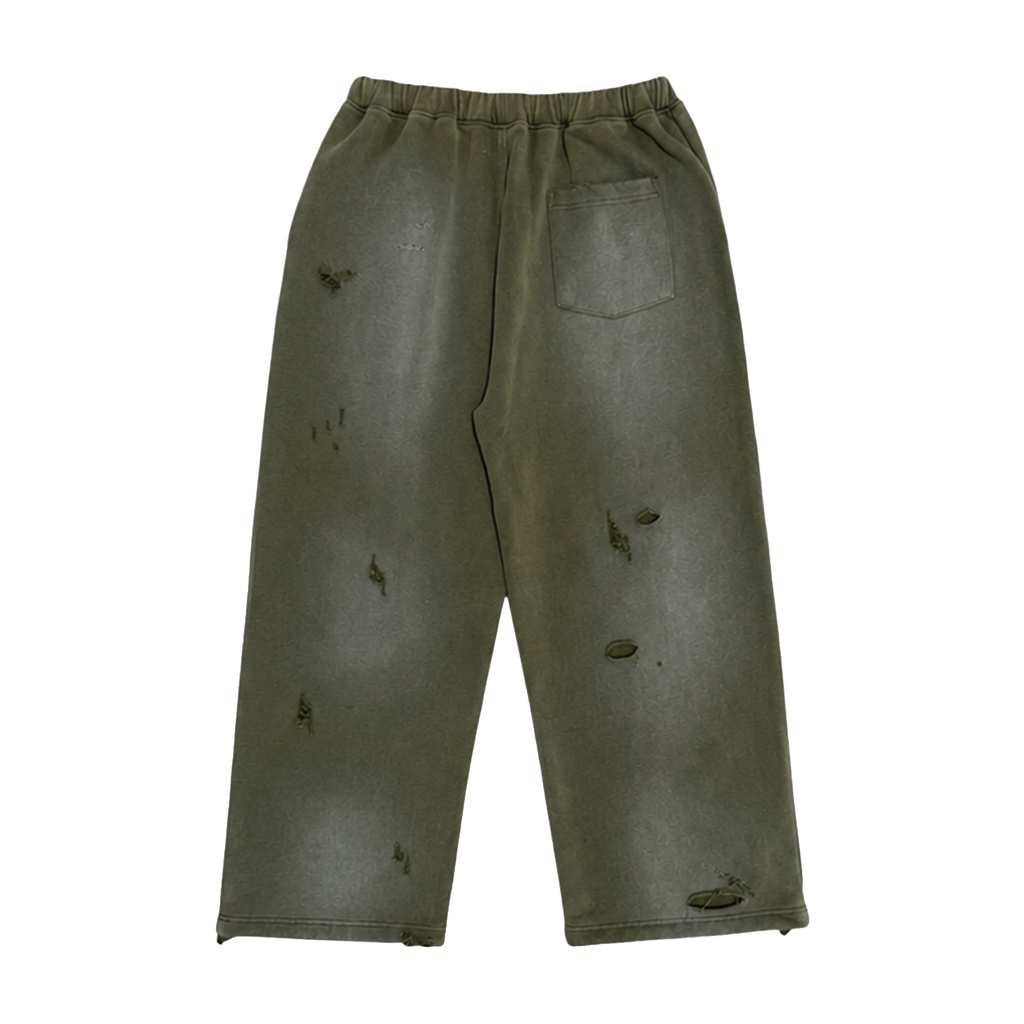 LONESTAR OLIVE SUN FADED SWEATPANTS
