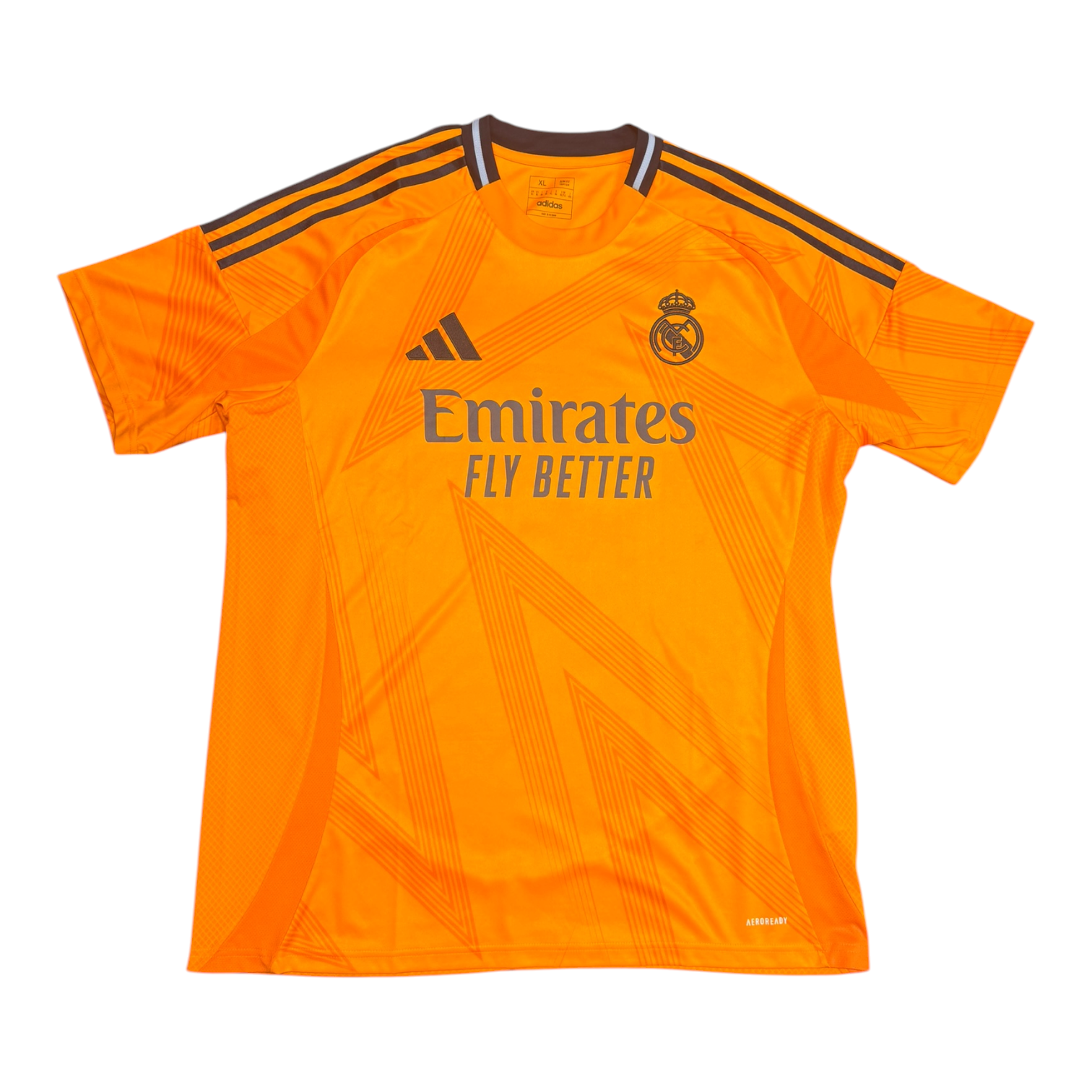 Real Madrid 24/25 Orange Away Jersey