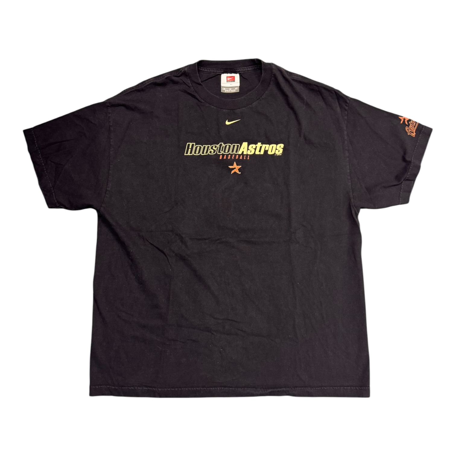 Houston Astros Nike Black Tee