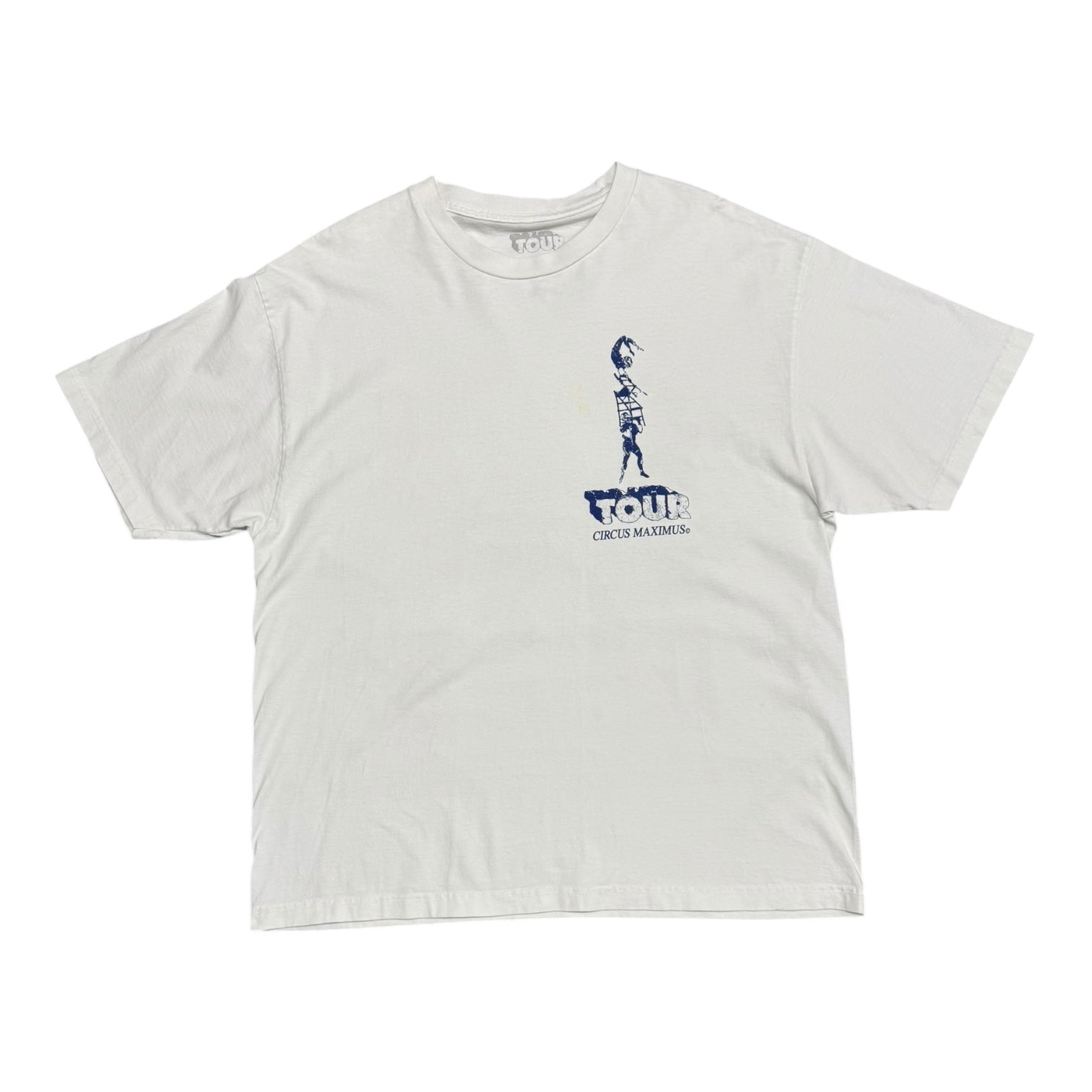 Travis Scott Utopia Tour Newark NJ White Tee