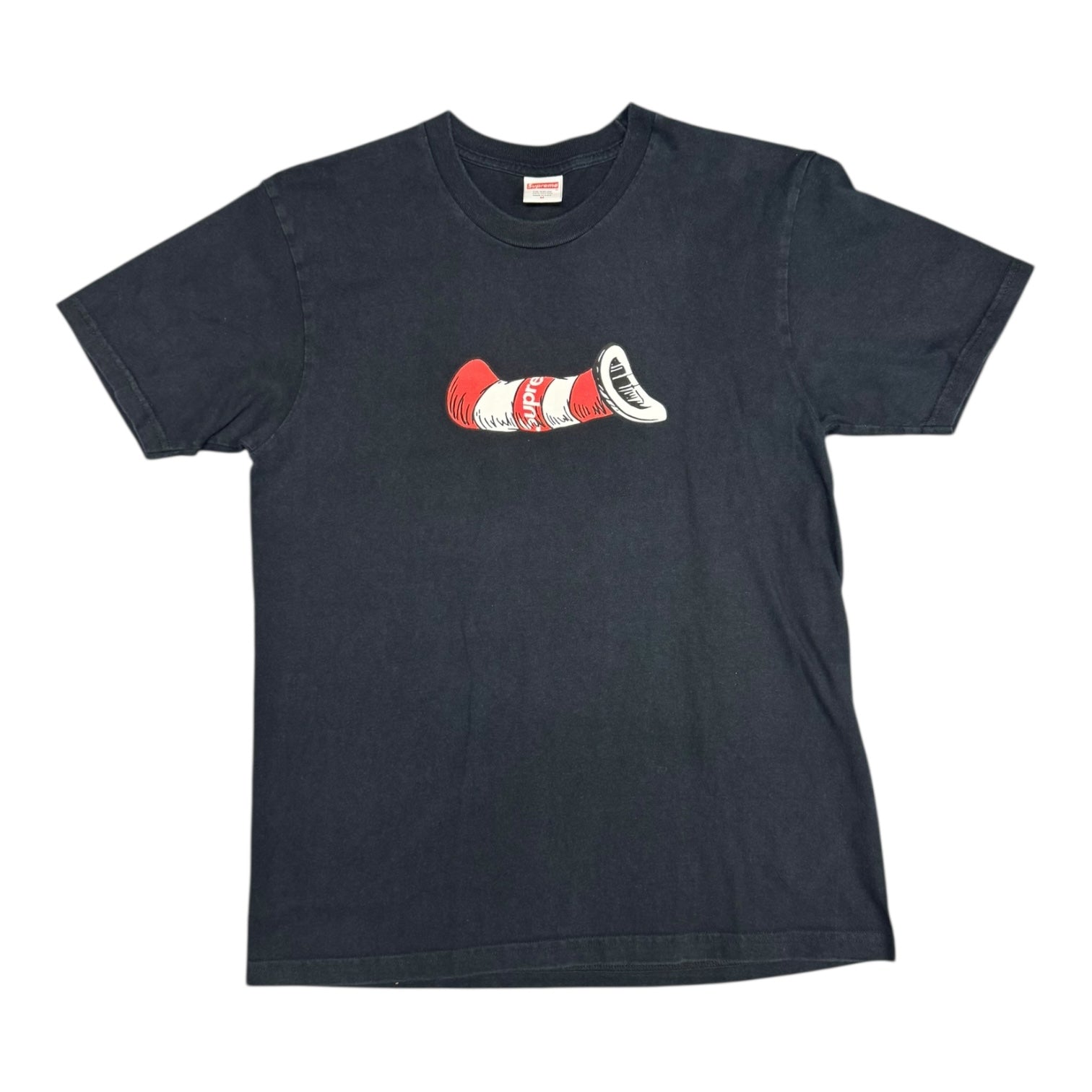 Supreme Cat in the Hat Black Tee