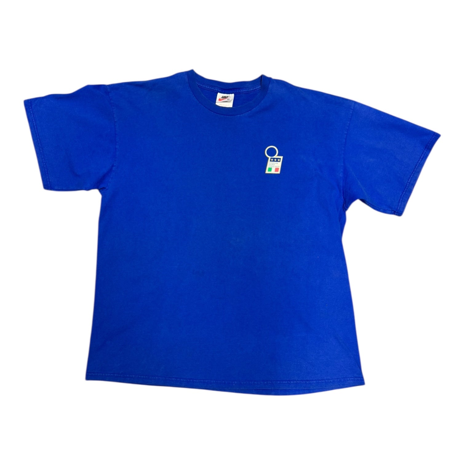Italia World Champs Nike Blue Tee