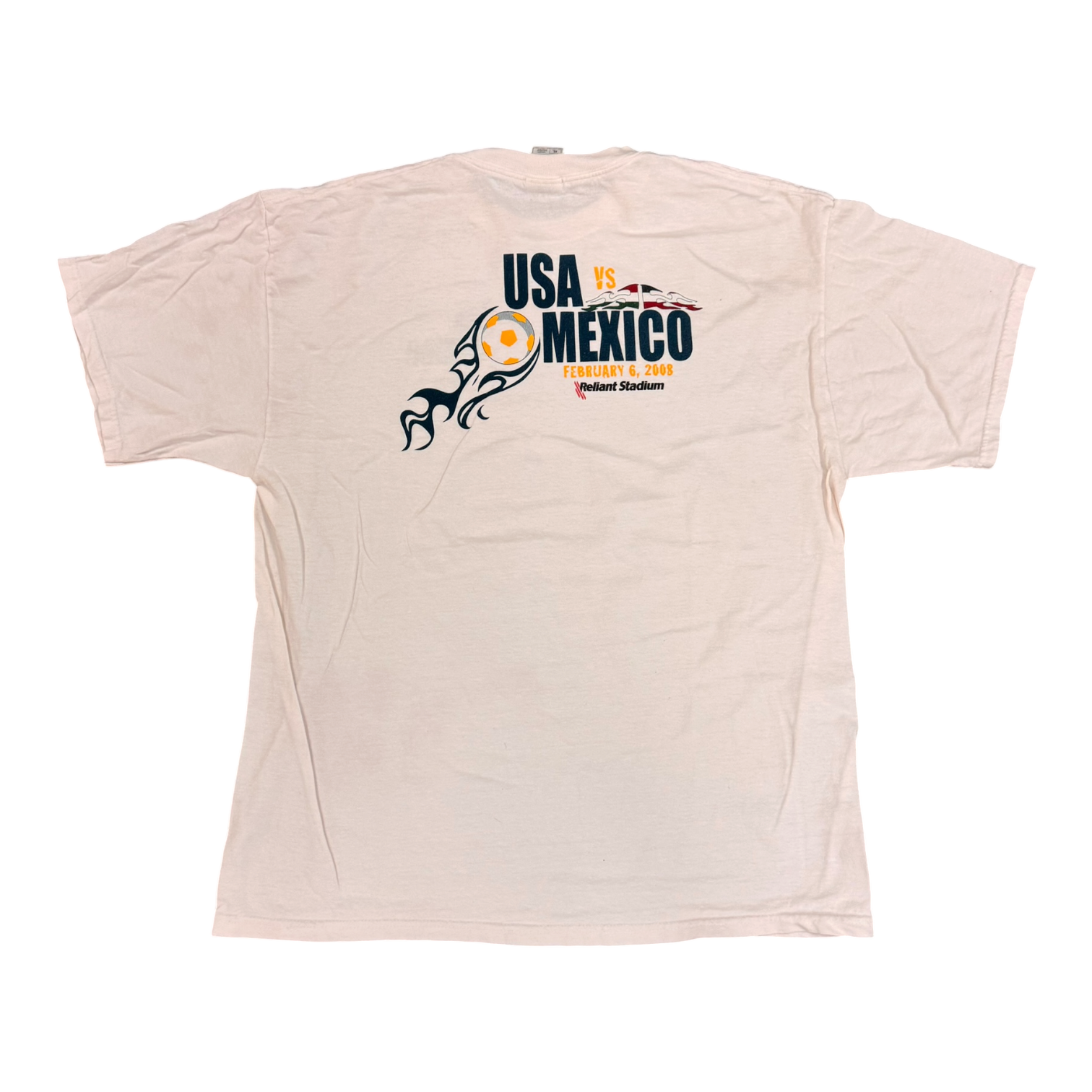 USA vs Mexico 2008 reliant stadium White Tee