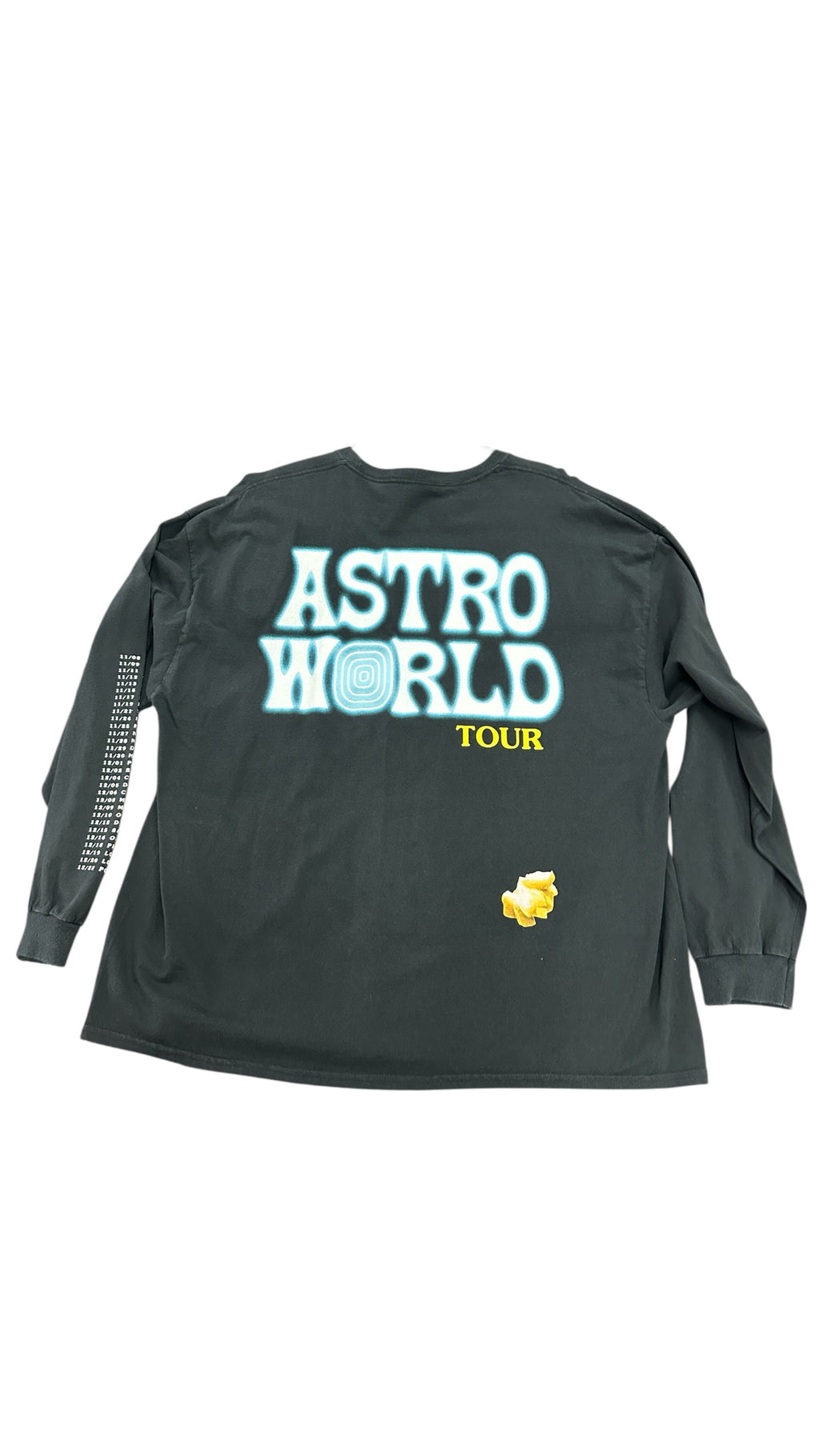 Astroworld Wish You Were Here Black Long Sleeve