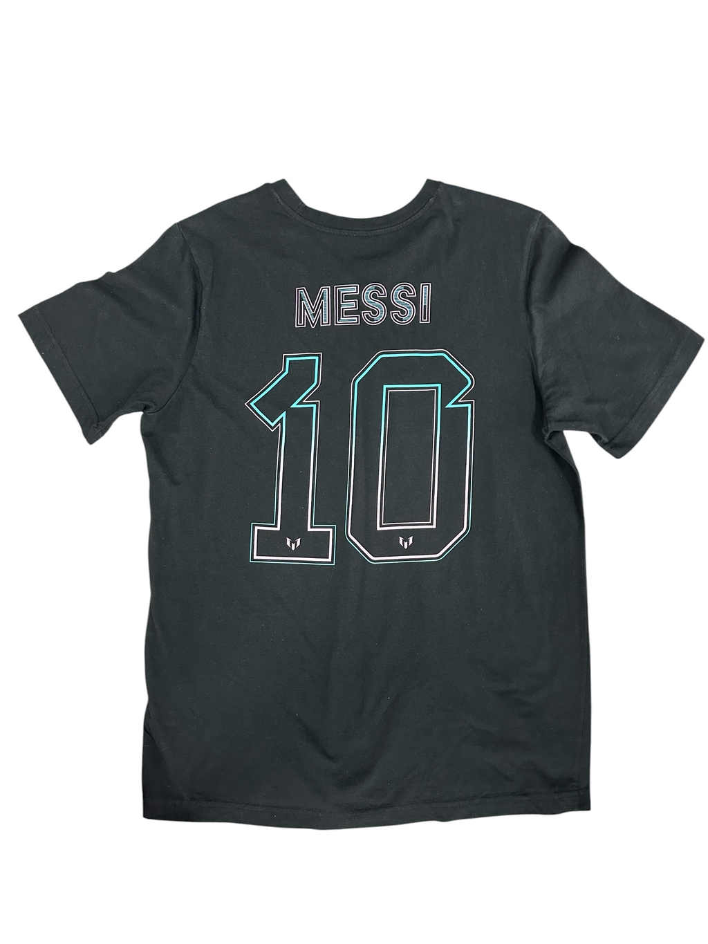 Inter Miami Adidas Messi Black Tee