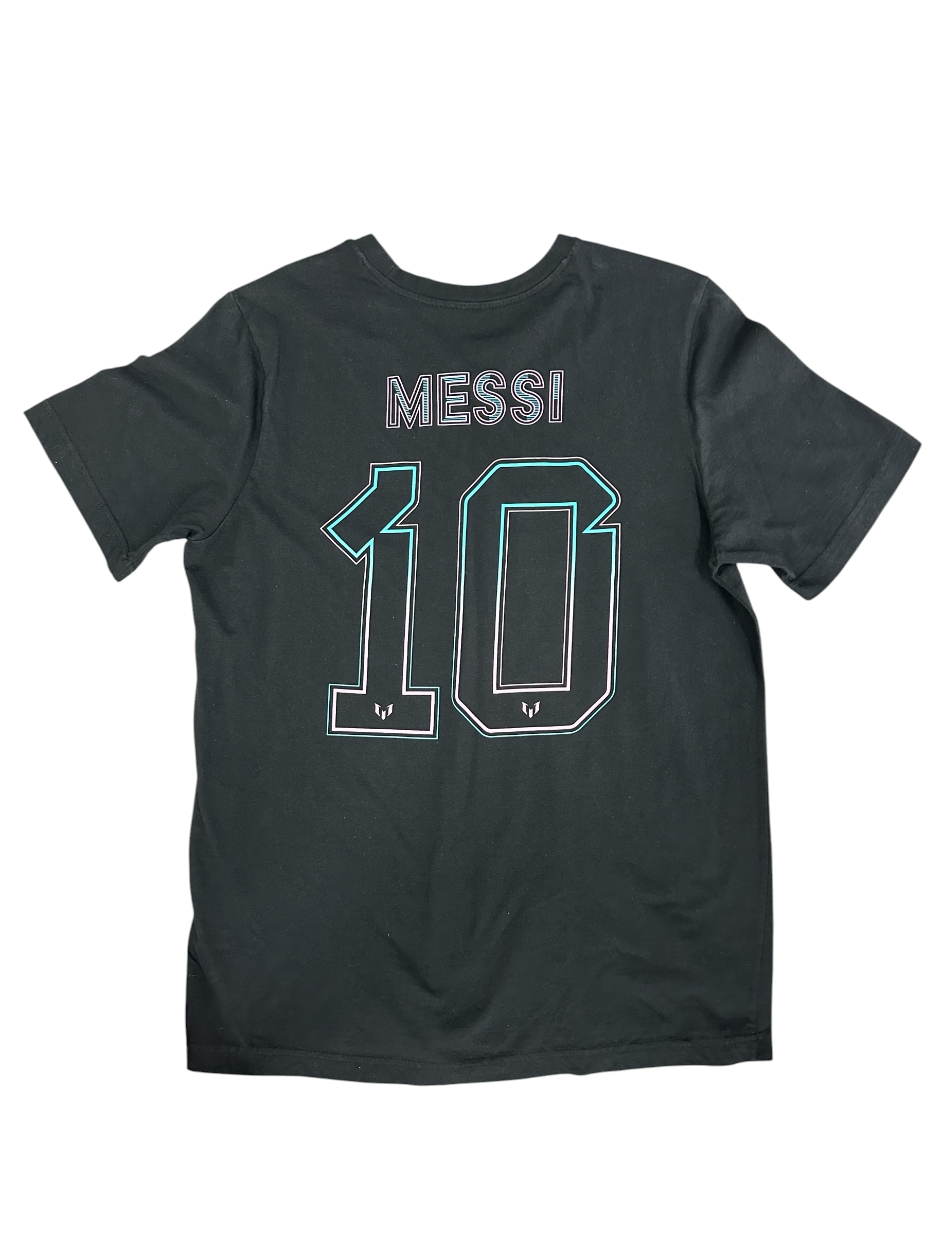 Inter Miami Adidas Messi Black Tee