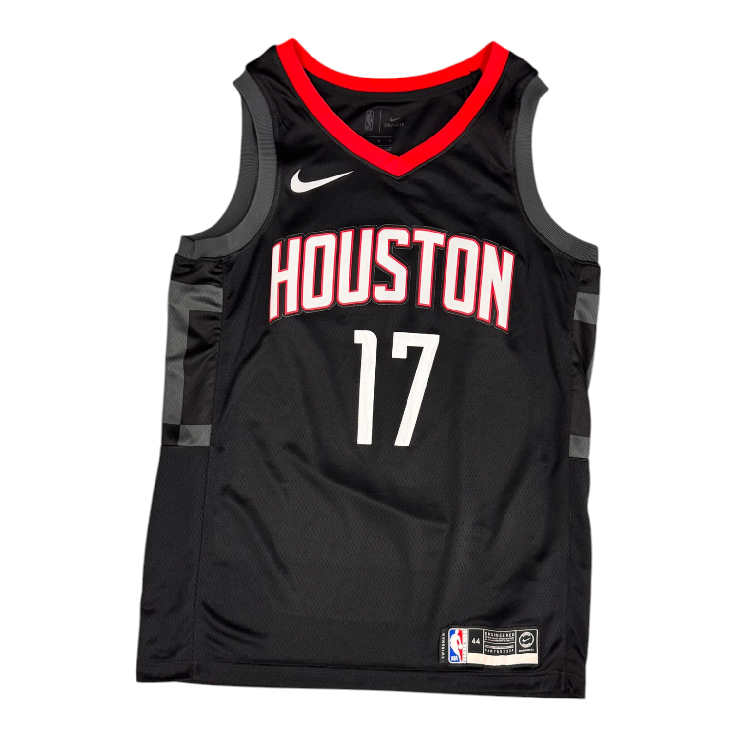 Houston Rockets 18/20 Black Away Jersey - TUCKER