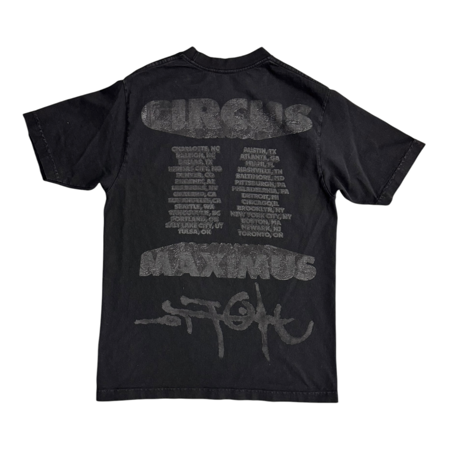 Cactus Jack Green Hyena Dog Circus Maximus Utopia Tour Tee