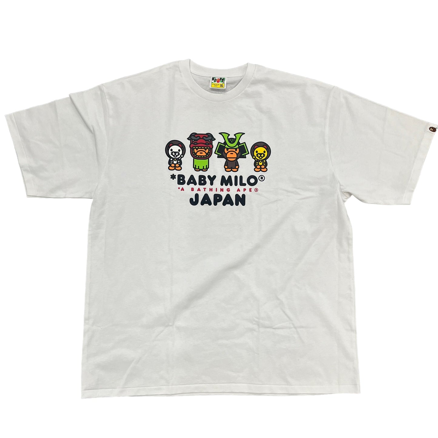 Bape Baby Milo Japan White Tee