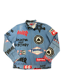 Supreme Light Blue X Thrasher Work Jacket