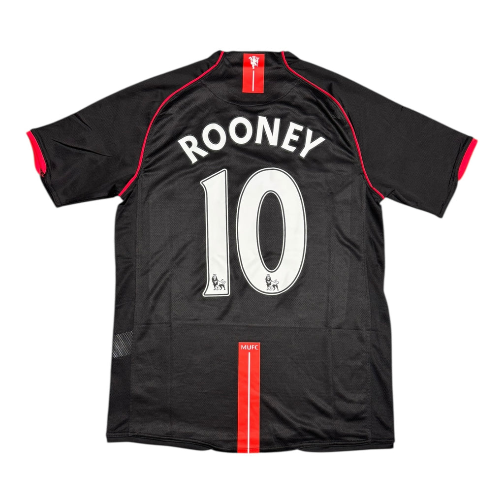 Manchester United 07/08 Away Black Jersey - ROONEY