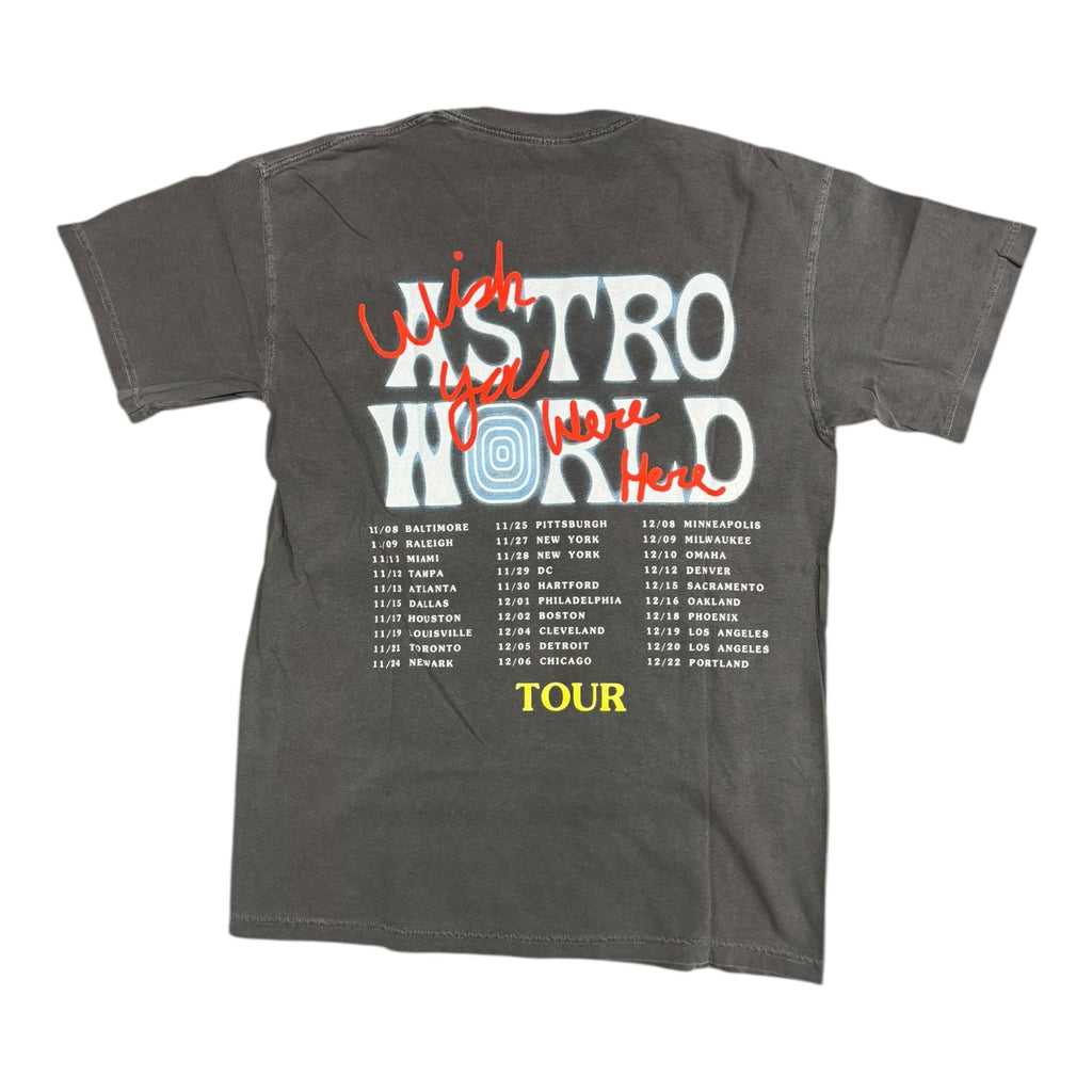 Travis Scott Astroworld Tour Horse Grey Tee