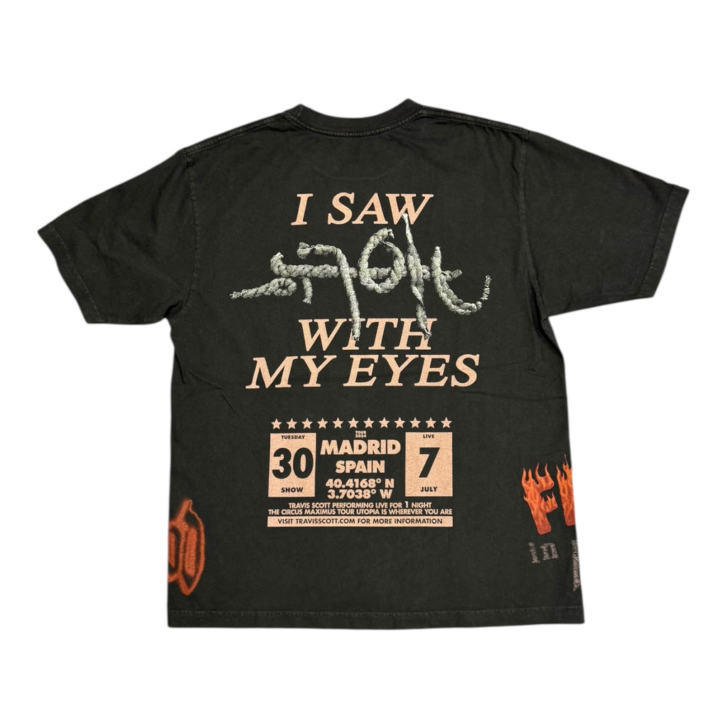 Travis Scott Utopia Tour Madrid Tee