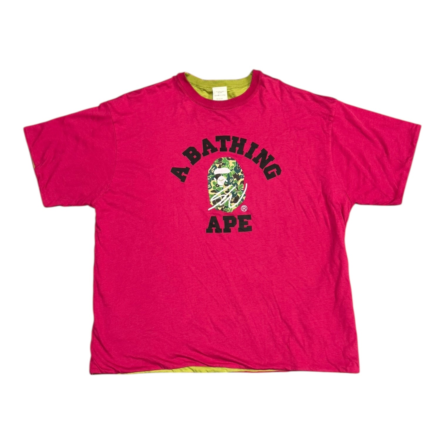 Bape x Sean Wotherspoon Reversible Red Tee