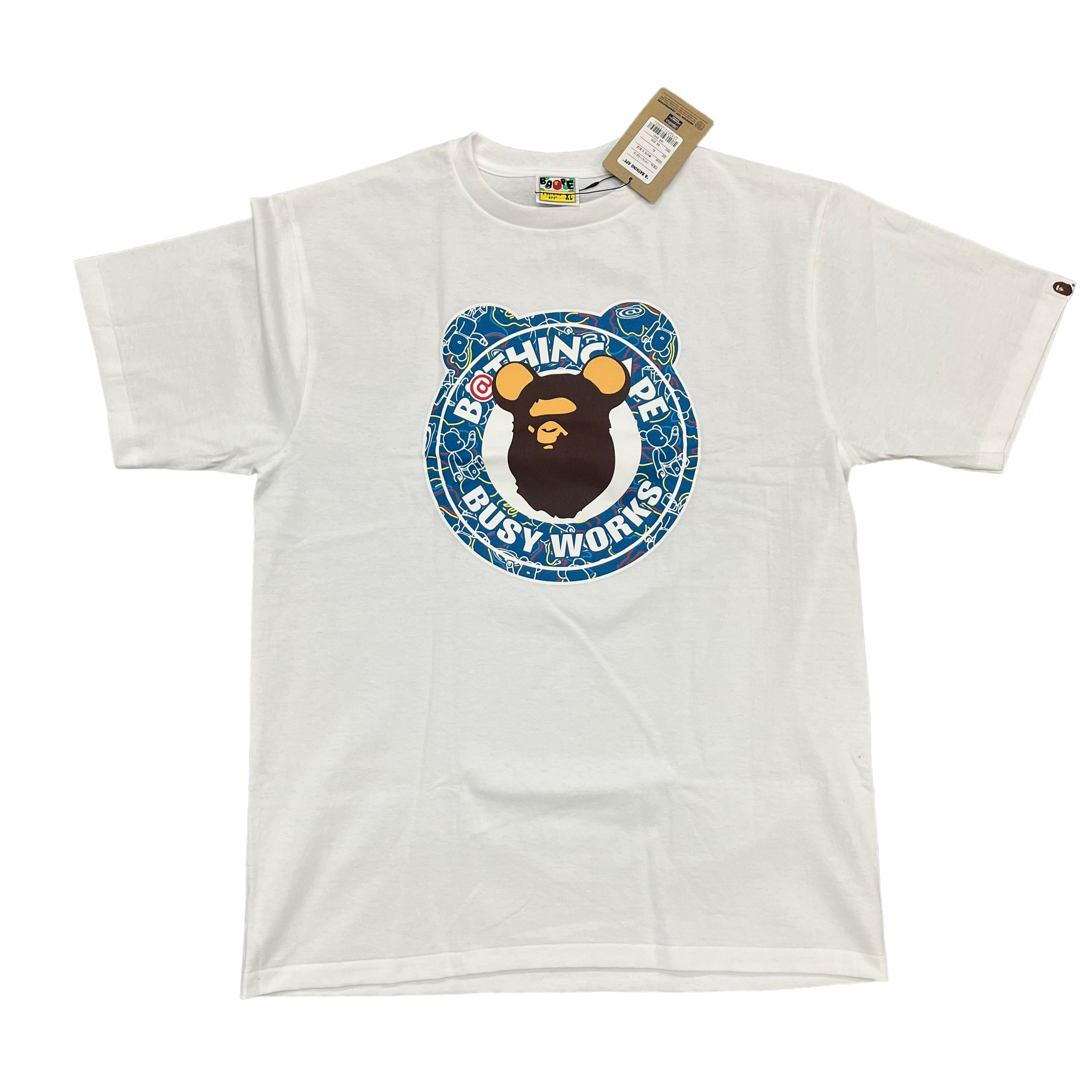 Bape x Medicom Blue White Tee