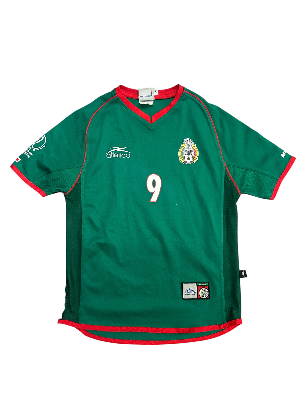 2001-2002 Mexico J. Borgetti Youth Jersey
