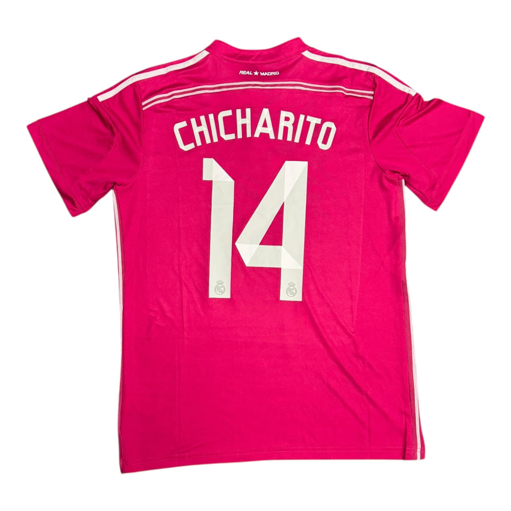 Real Madrid 14/15 Away Pink Jersey - CHICHARITO