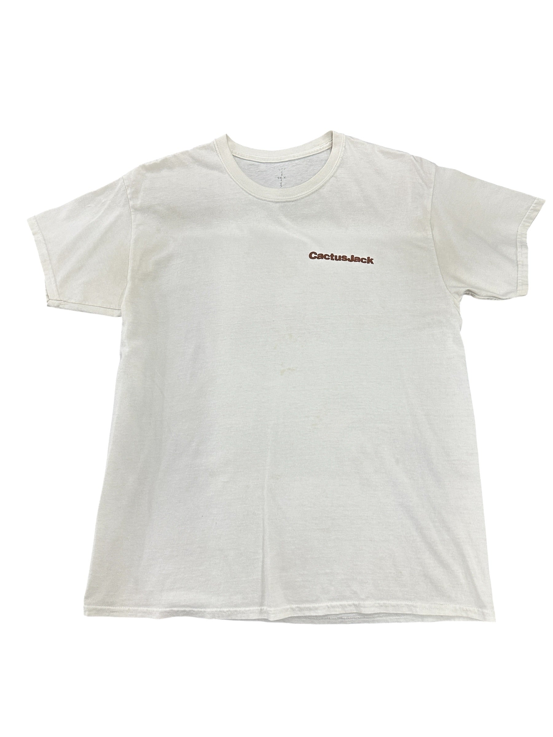 Cactus Jack X McDonald’s Rules White Tee