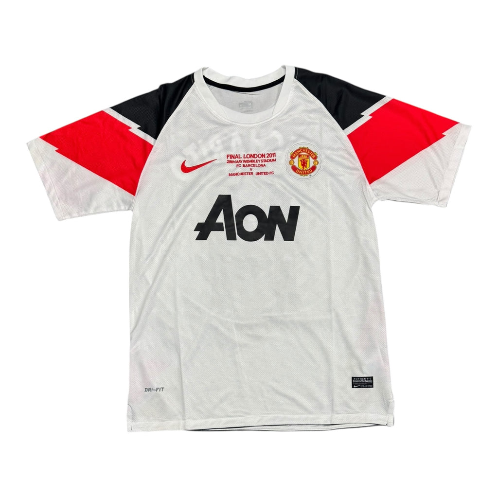 Manchester United 2011 Away White Jersey - CHICHARITO