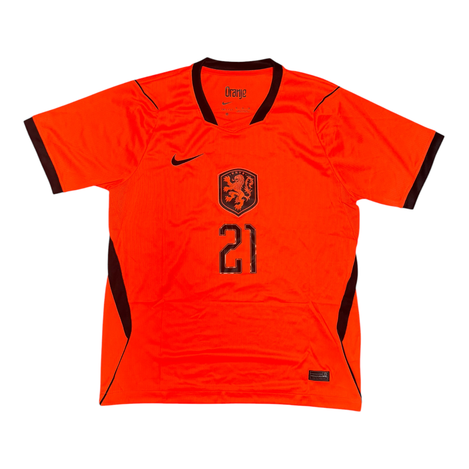 Netherlands Nike 2026 Home De Jong Jersey