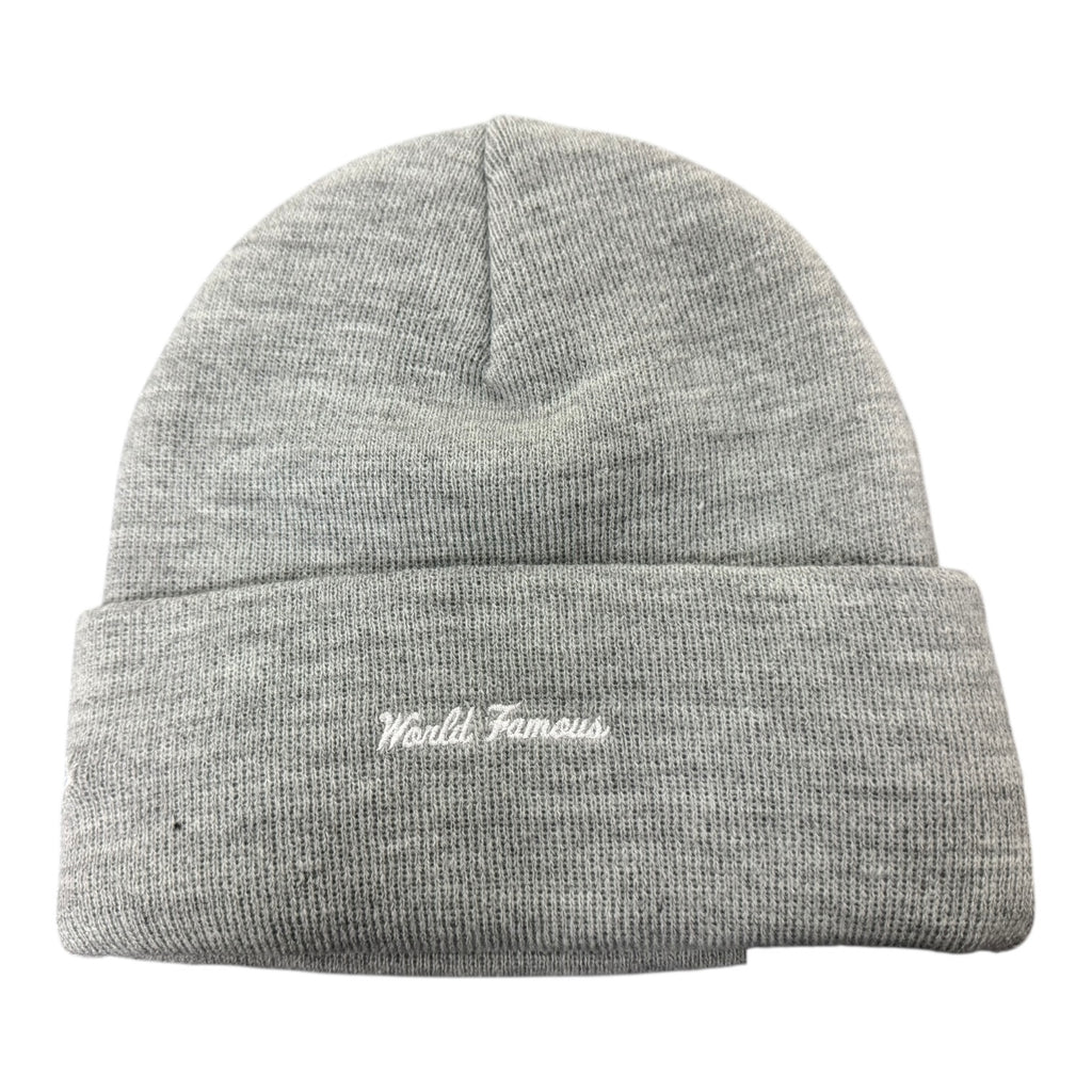 Supreme New Era Box Logo Grey Beanie (FW25)