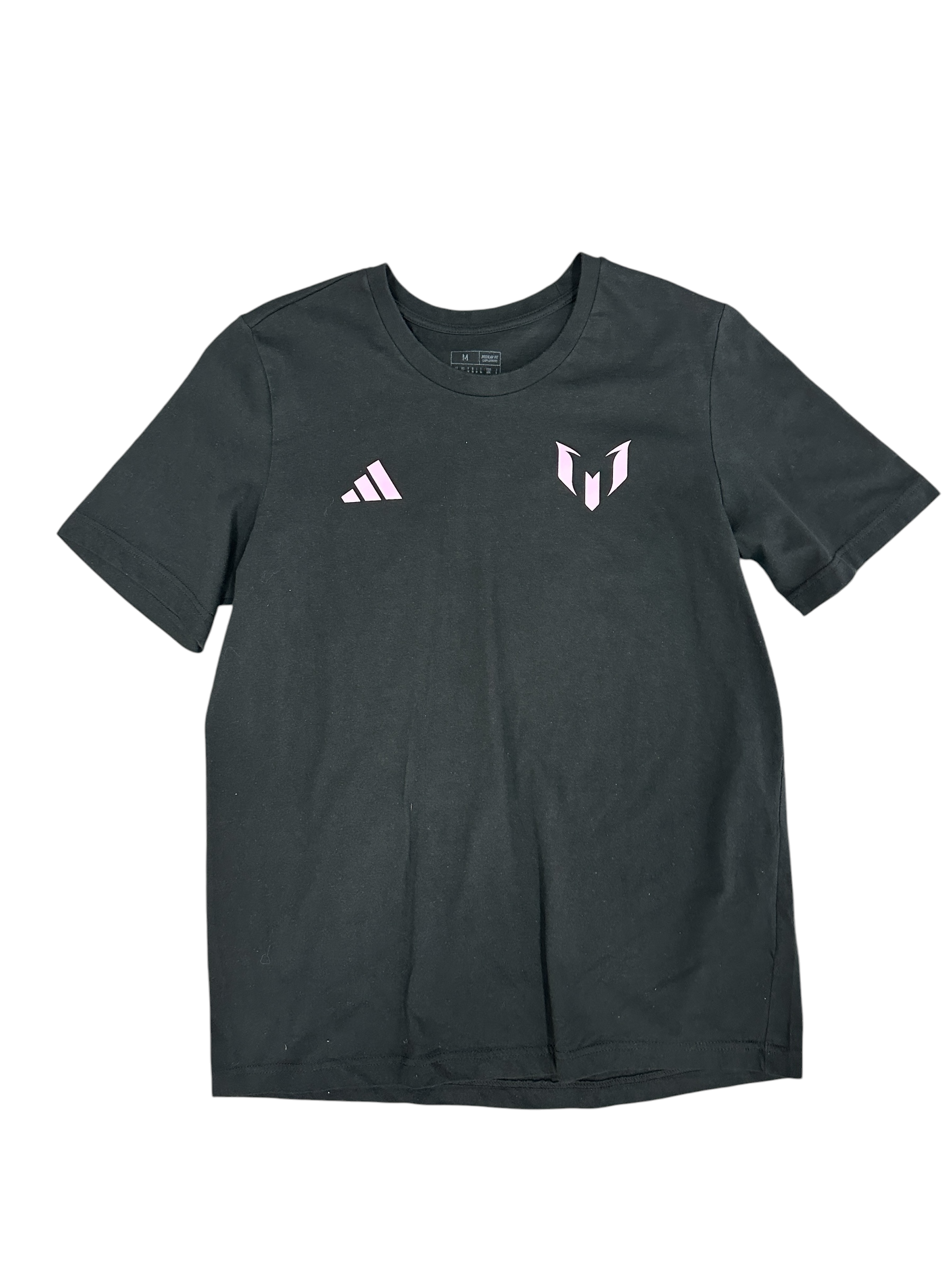 Inter Miami Adidas Messi Black Tee
