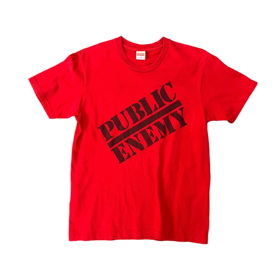 Supreme Undercover Public Enemy Crosshairs Red Tee