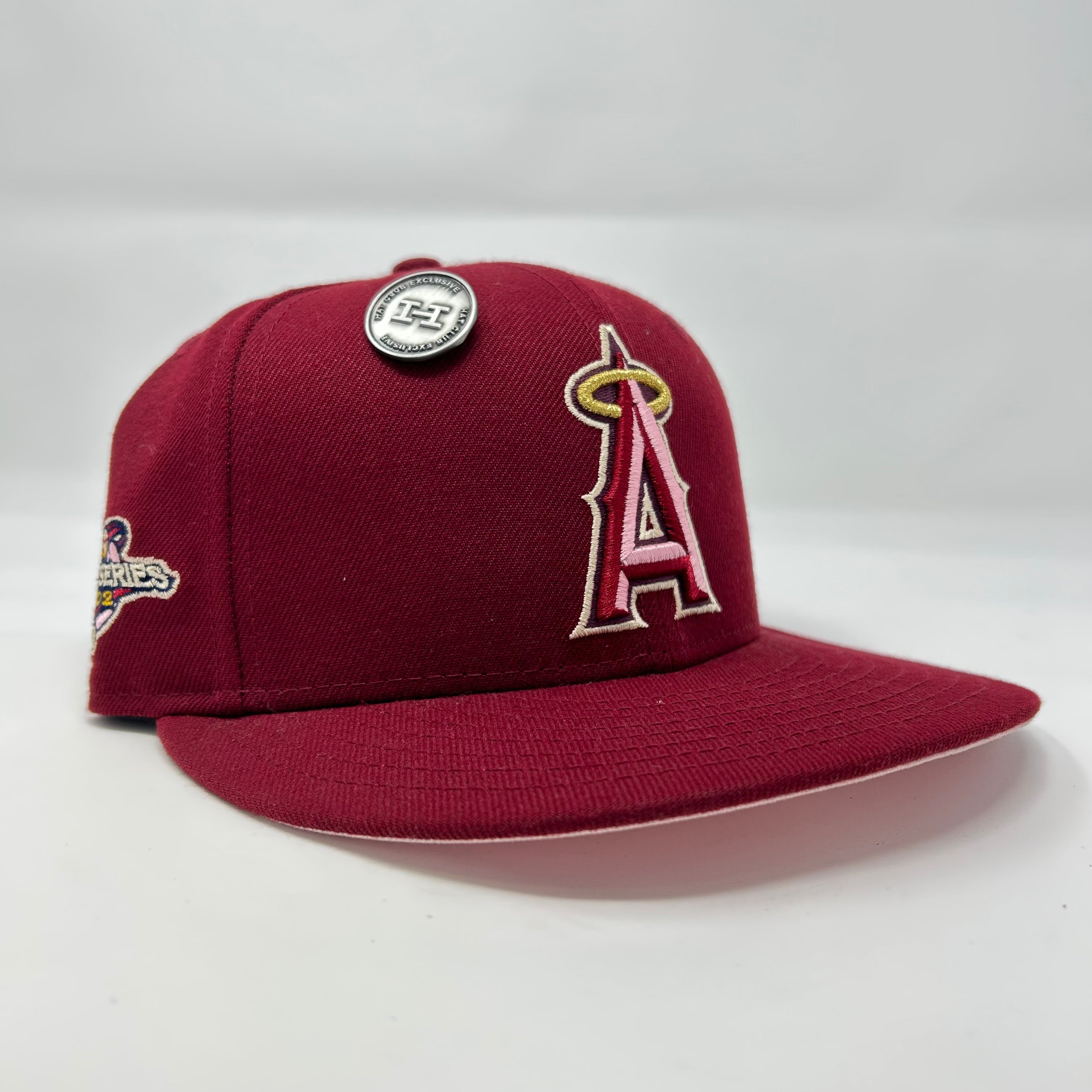 Los Angeles Angels Red Velvet Hat