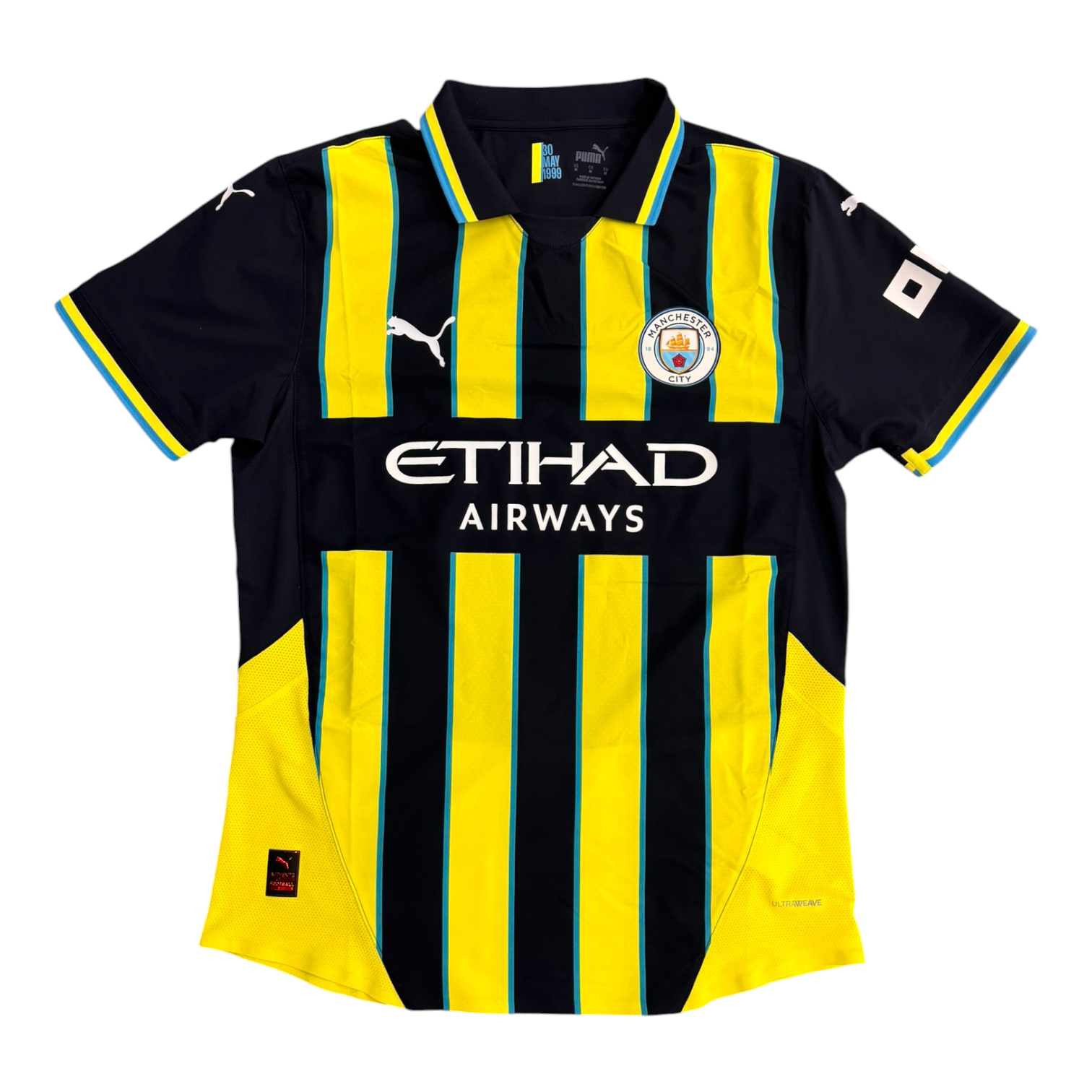 Manchester City 24/25 Yellow Away Jersey