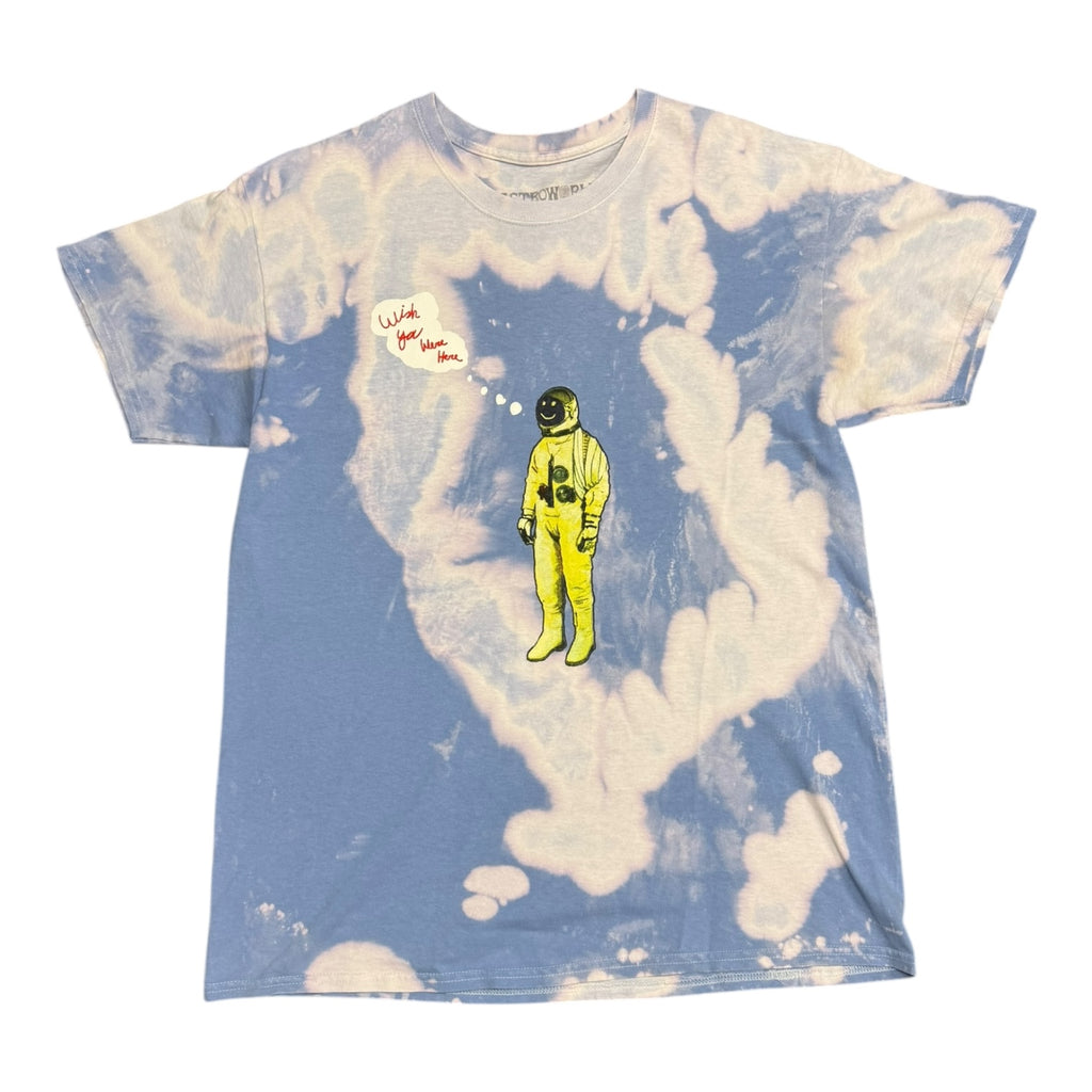 Travis Scott Blue Tie Dye Tee
