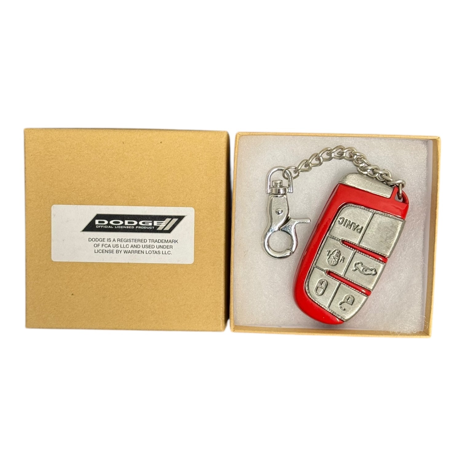 Warren Lotas x Dodge Demon Keychain