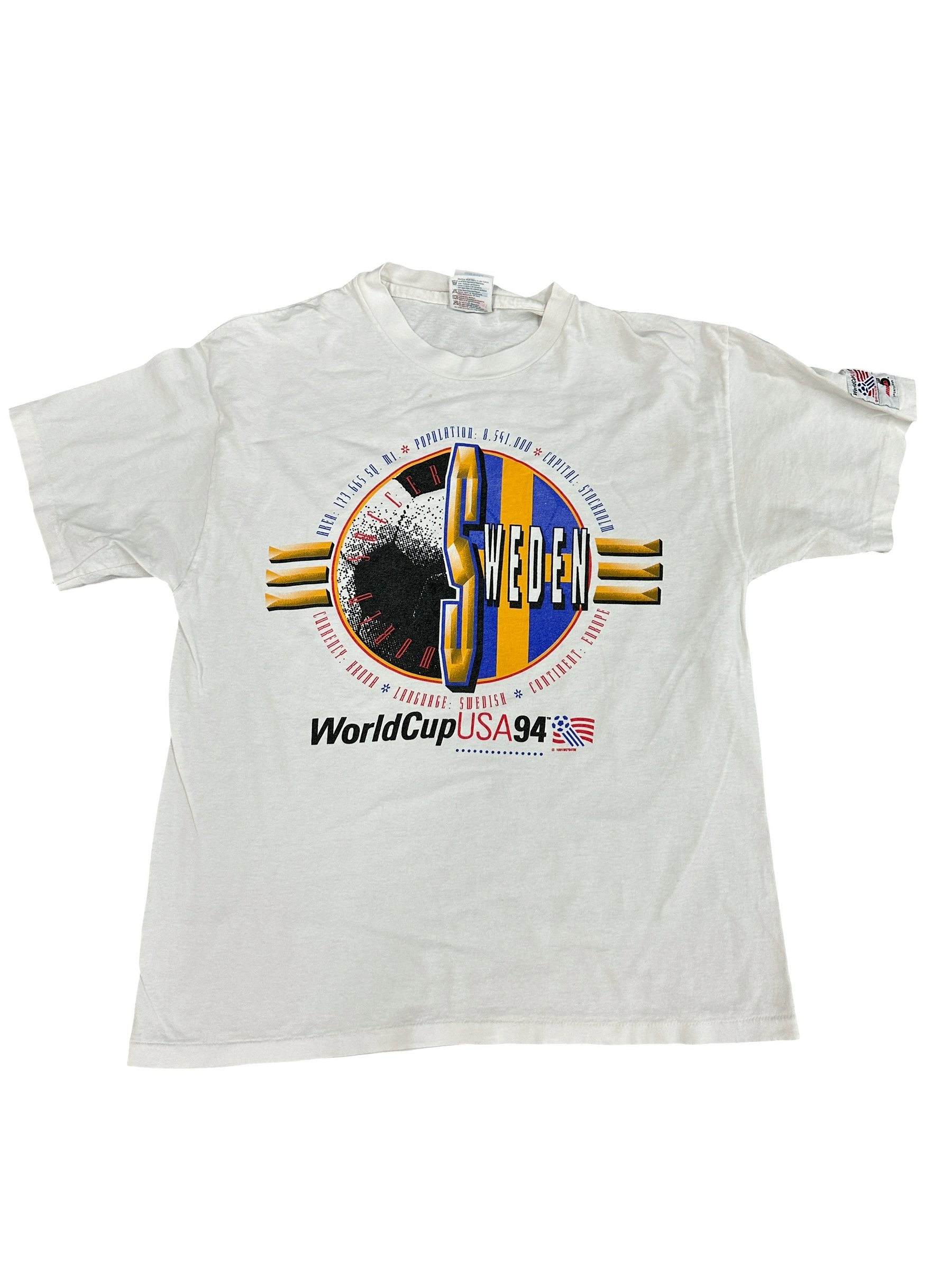 Sweden World Cup 1994 Tee